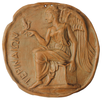 STATERE DI TERINA TERRACOTTA CLASSICA
