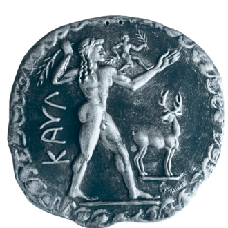 STATERE DI KAULON PATINATURA ARGENTO