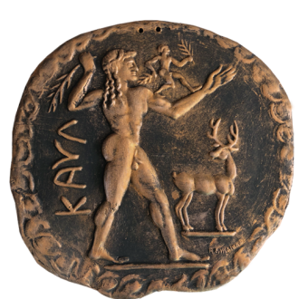 STATERE DI KAULON PATINATURA BRONZO