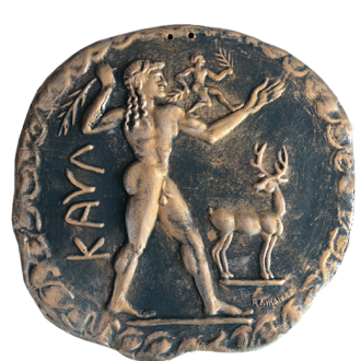 STATERE DI KAULON PATINATURA ORO