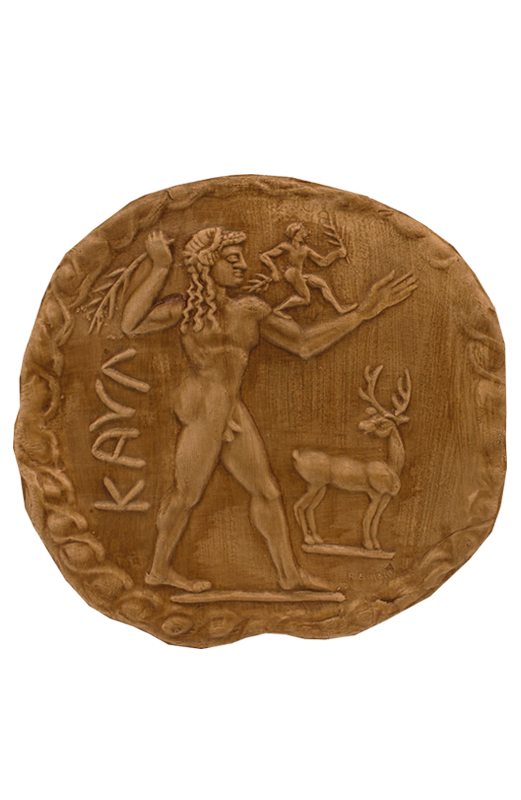 STATERE DI KAULON TERRACOTTA CLASSICA