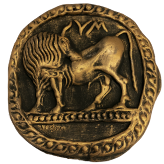 STATERE DI SIBARI PATINATURA BRONZO