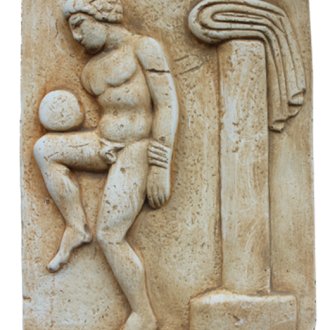SPORT IN MAGNA GRECIA - ATLETA CHE GIOCA A PALLA