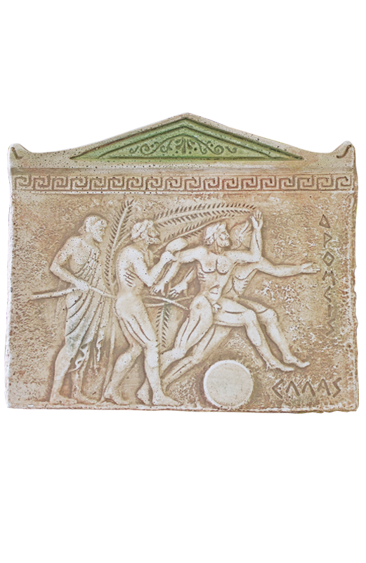SPORT IN MAGNA GRECIA - ATLETI IN CORSA NEL TEMPIO